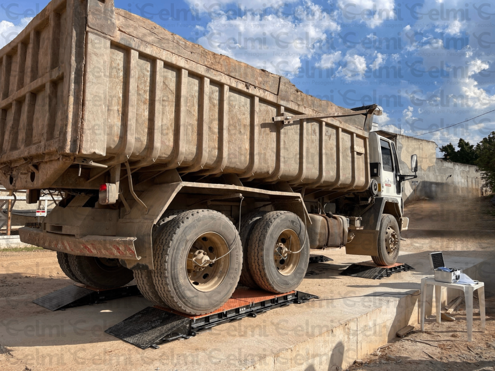 CM-1002 Truck Modular — Balança Transportável